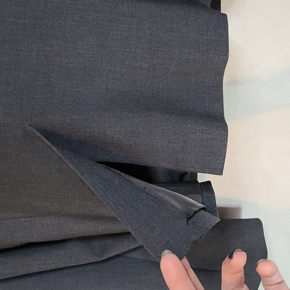 Calvin Klein | Classic Blazer | Charcoal | Sz 8 | PERFECT CONDITION - Picture 7 of 8